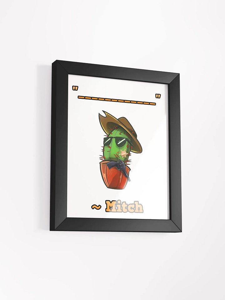 Mitch Quote Framed Poster product image (50)
