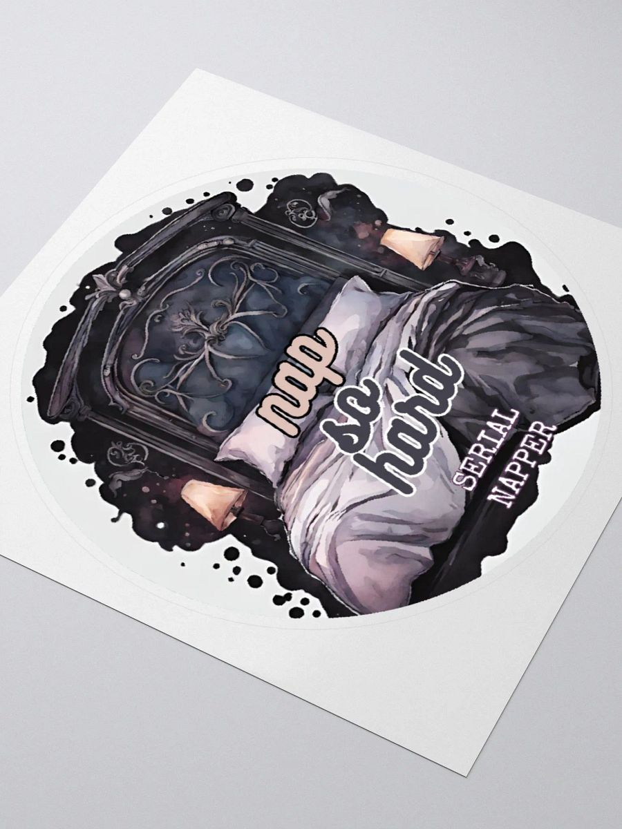 Nap So Hard Sticker product image (3)