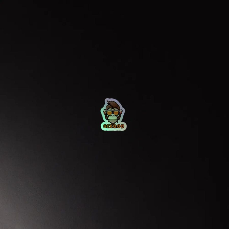 SixGod Holographic Monkey Sticker Set product image (4)