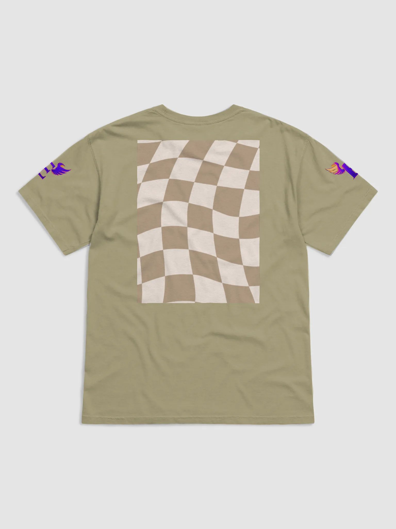 Brown preppy area t-shirt product image (4)