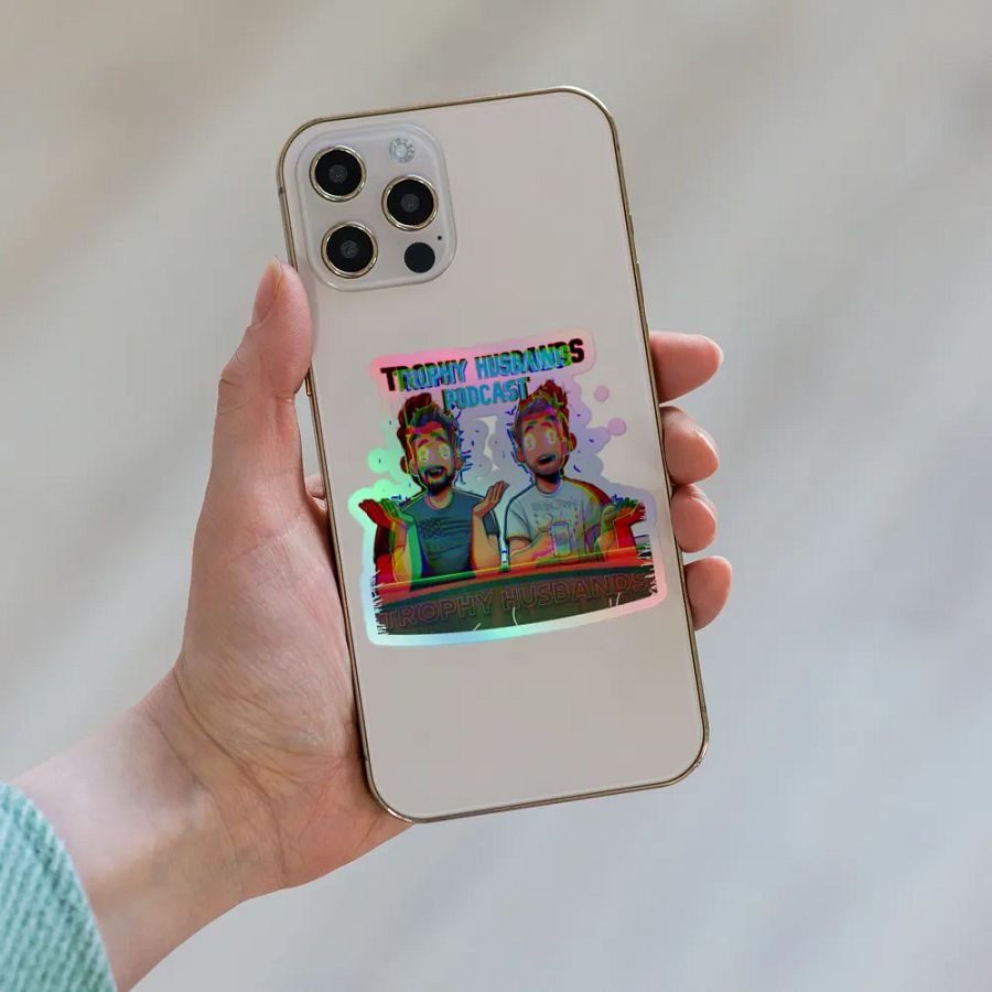 Trophy Husbands - Glitched Sticker product image (8)