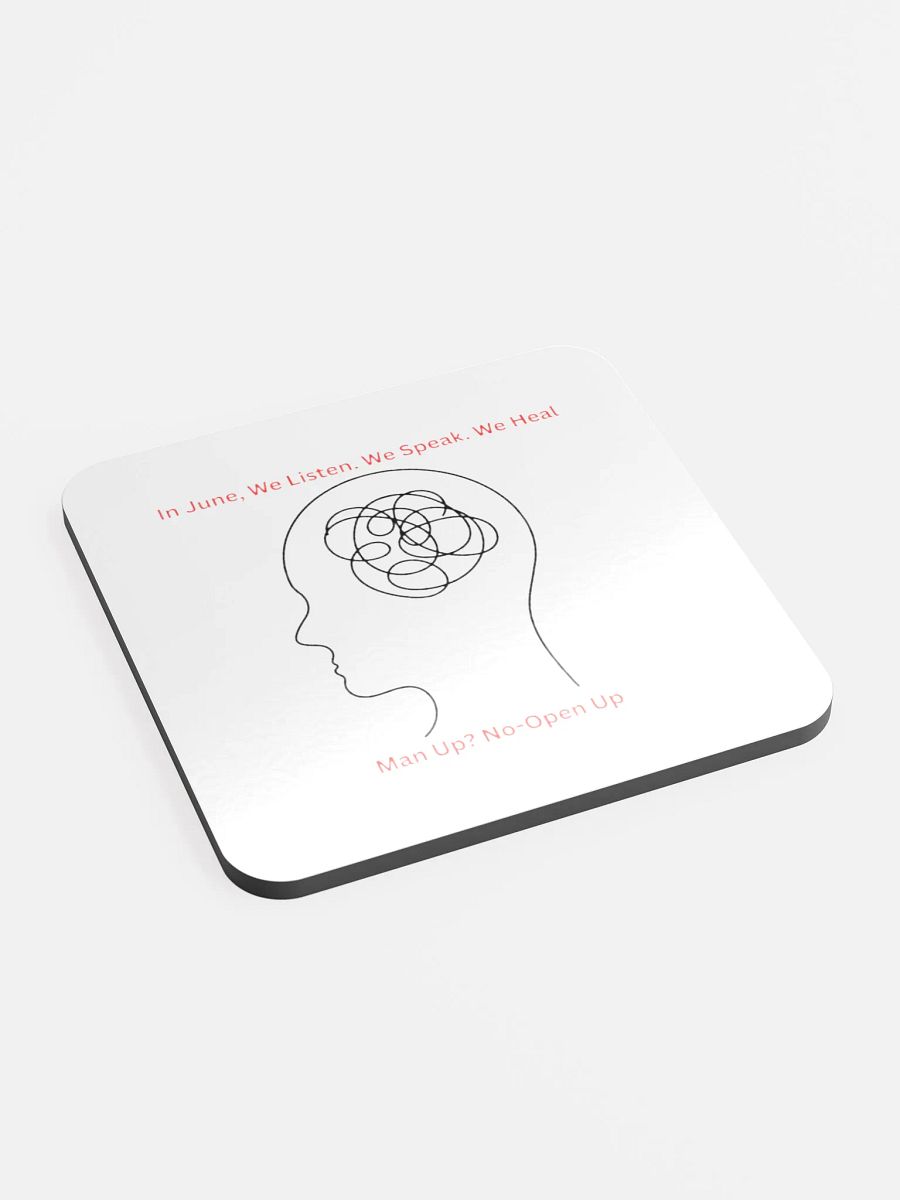 Men's Mental health Awareness Coaster product image (2)