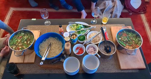 I was lucky enough to cook with my best friend for the first time and it's one of my favourite memories. <3