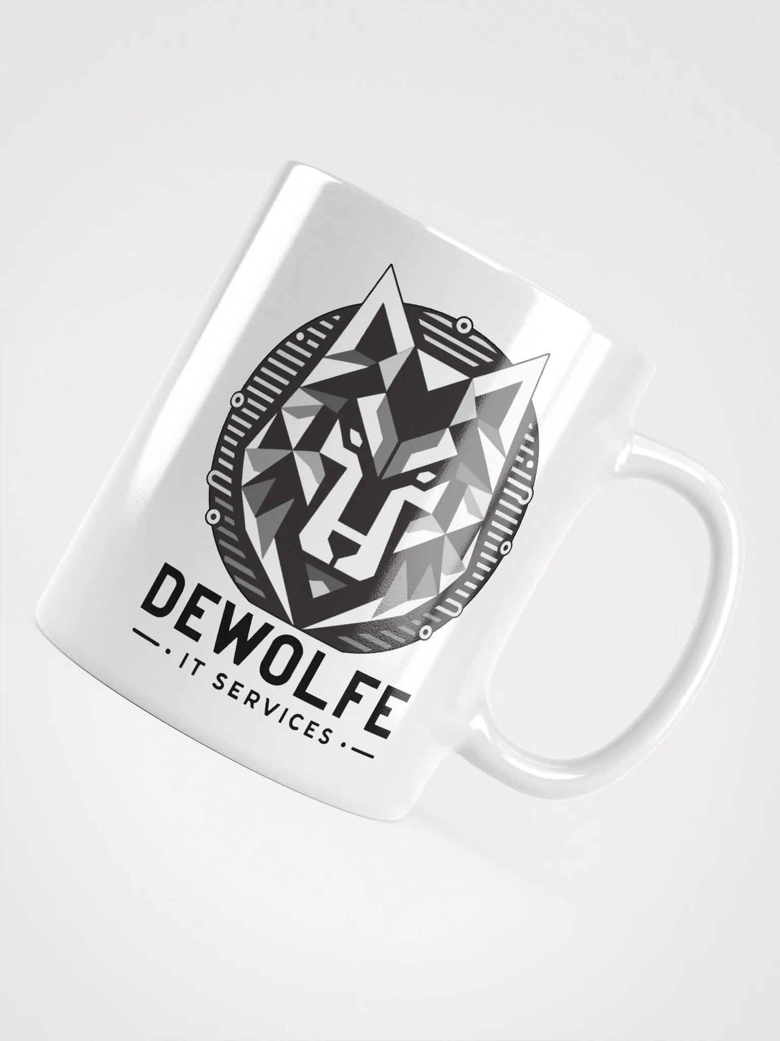 DEWOLFE IT SERVICES Light Mode Mug product image (4)
