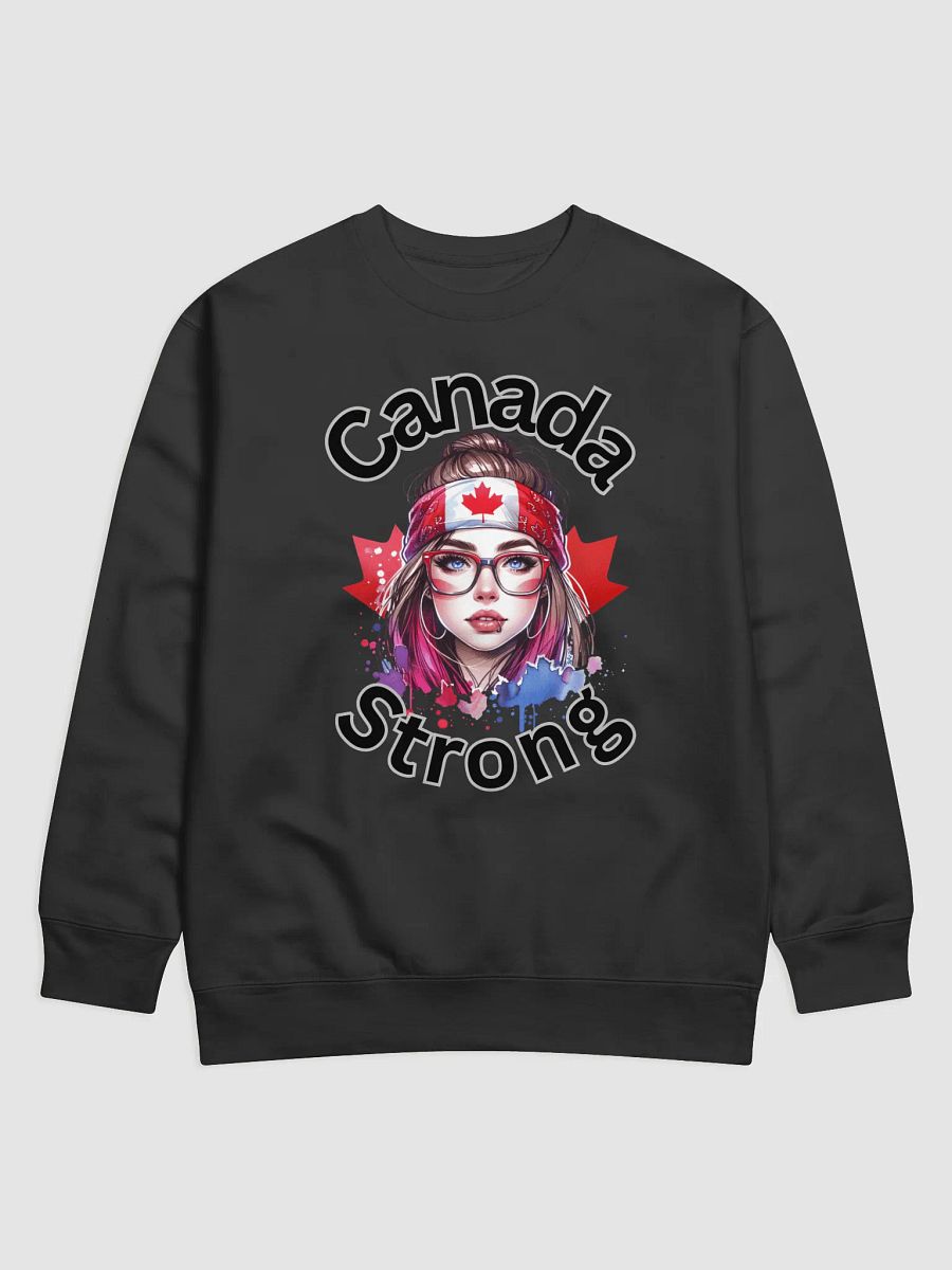 Canada Strong Pink Hair Sweatshirt product image (2)
