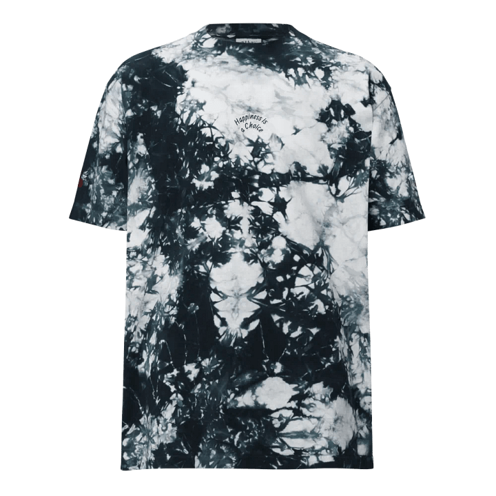 WW Happiness is a choice Shaka Wear Oversized Tie-Dye T-Shirt product image (1)