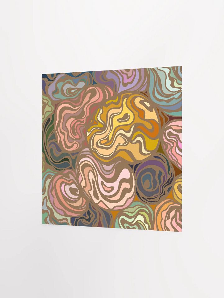 Vibrant Matte Poster Print - Stones No. 1 product image (2)