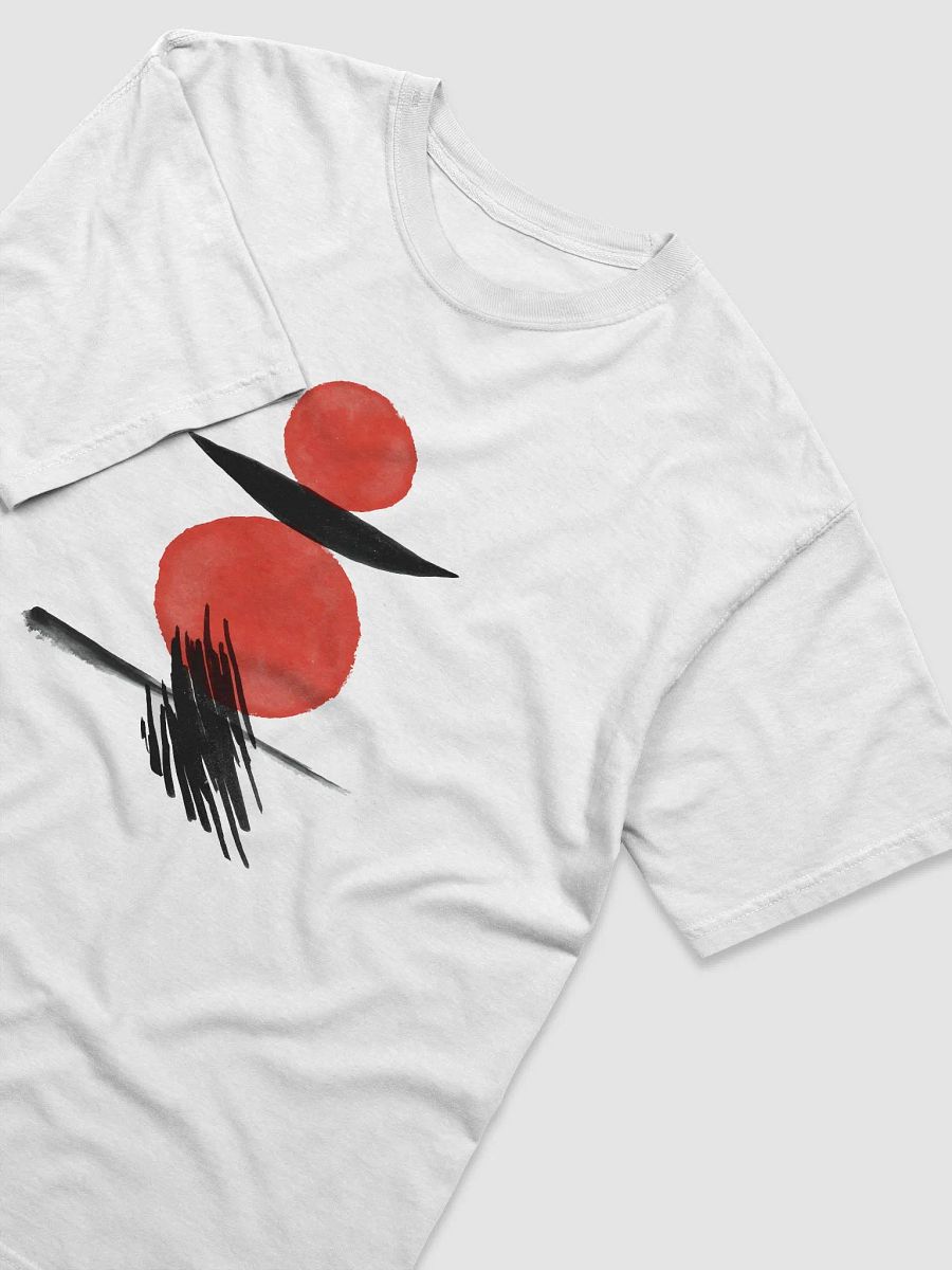 Japanese Art Harmony in Red Tee product image (4)