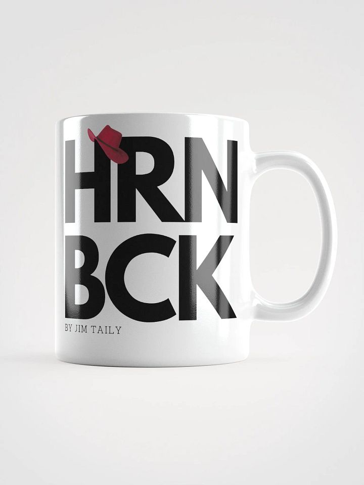 HRNBCK MUG – Cowboy White Edition One product image (1)