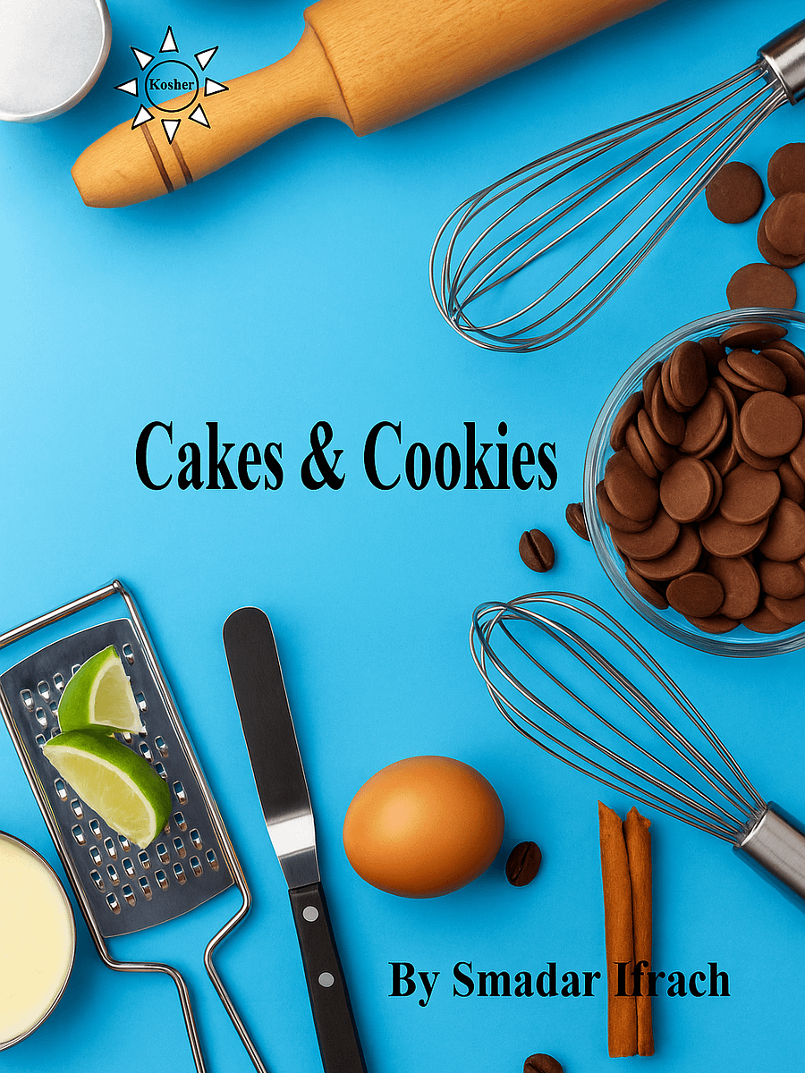 Cakes & Cookies – Kosher Baking Recipes for Every Occasion (Large Print Edition) product image (1)