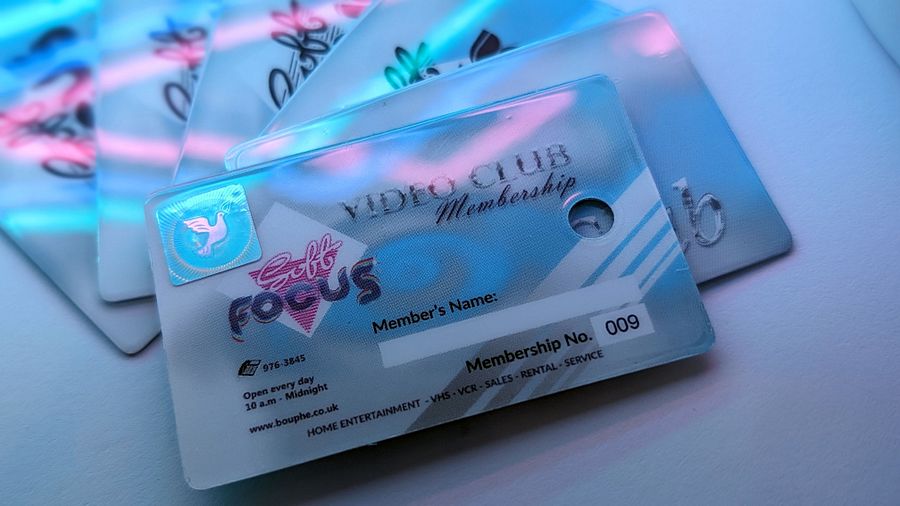 Soft Focus Video Club Card product image (5)