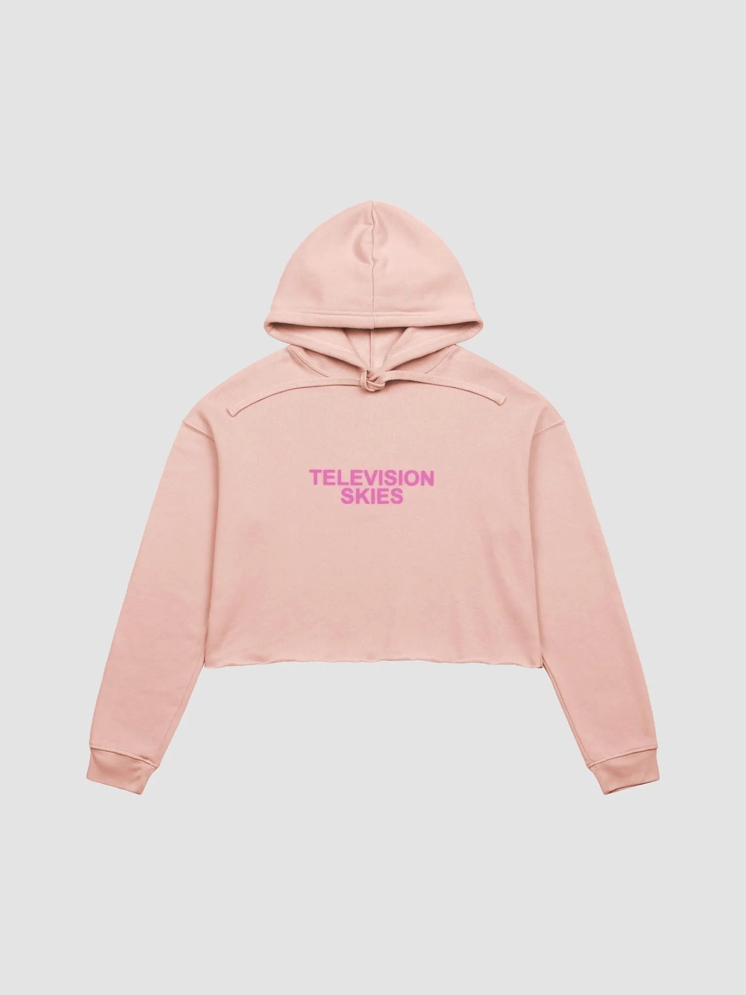 TELEVISION SKIES CROP HOODIE product image (1)