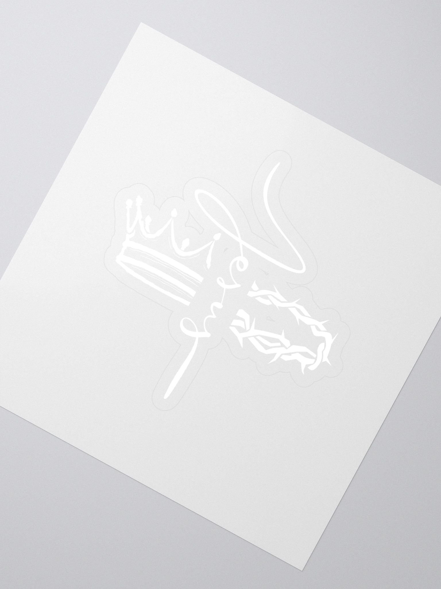 Jesus is King Kiss Cut Stickers Set product image (2)