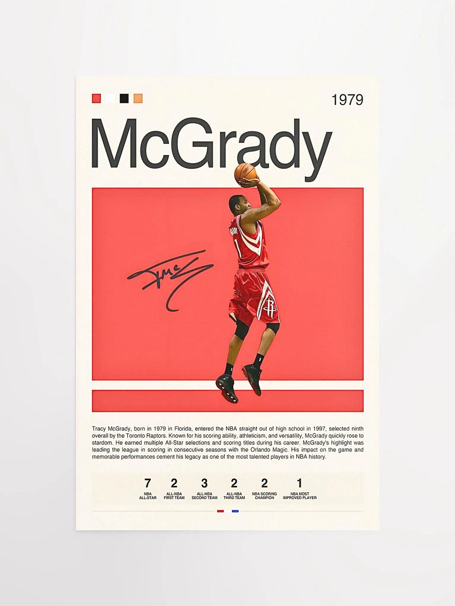 Tracy McGrady Poster product image (7)