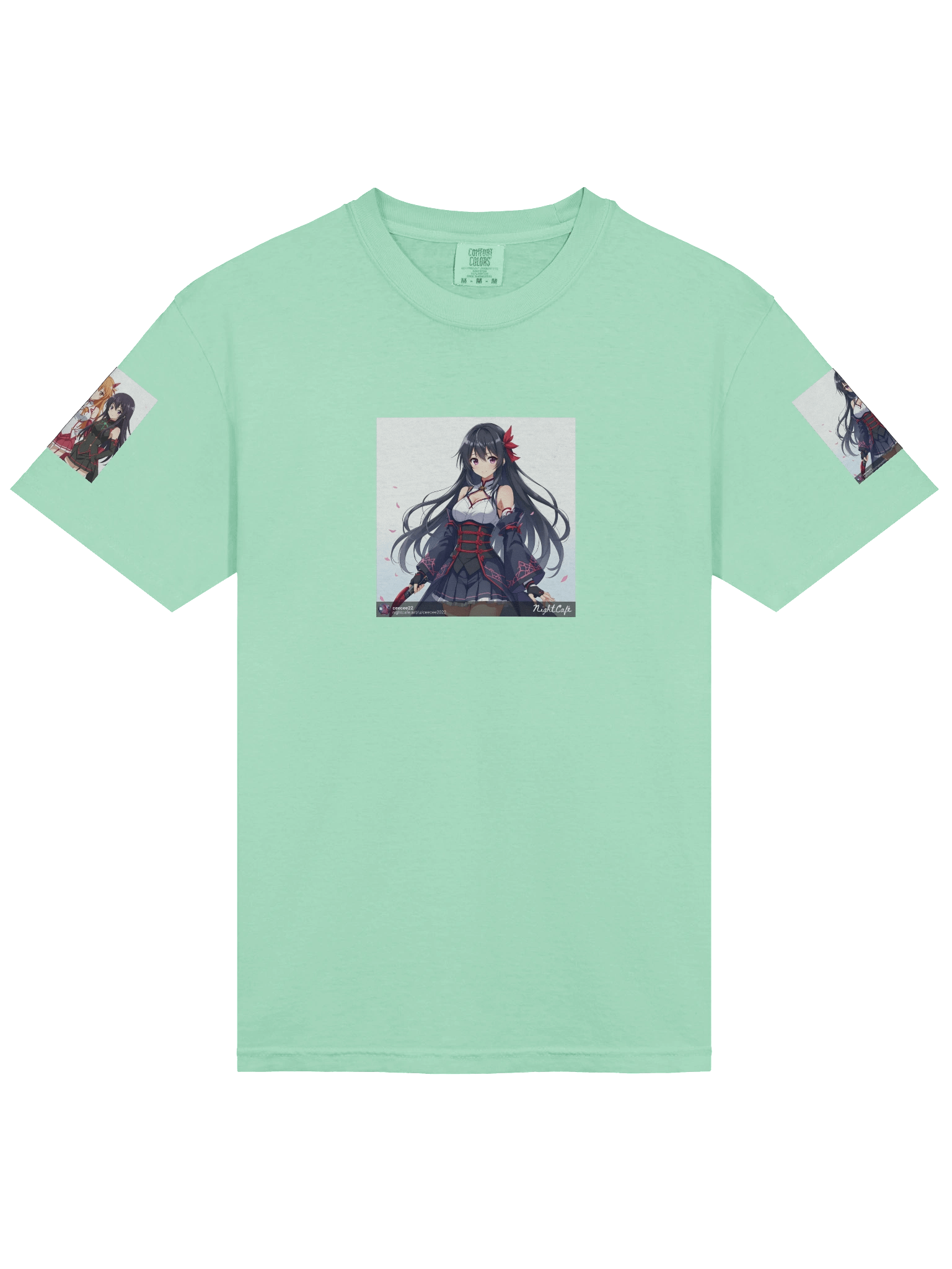 Anime Trio Illustrated Cotton Tee product image (3)