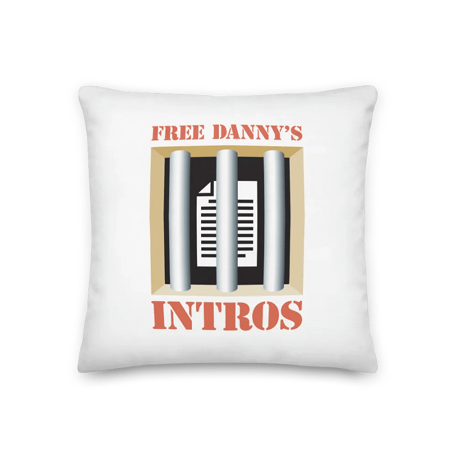 Free Danny's Intros - All-Over Print Premium Pillow product image (1)
