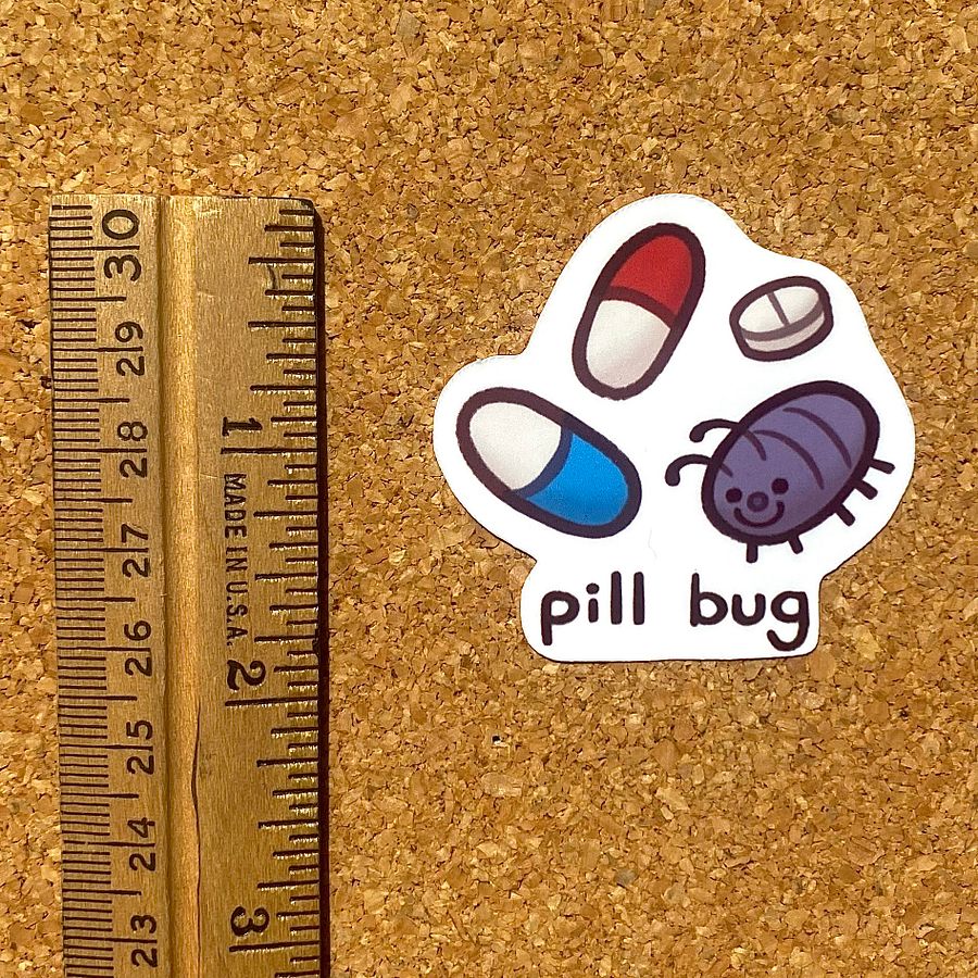 Pill Bug Sticker product image (4)