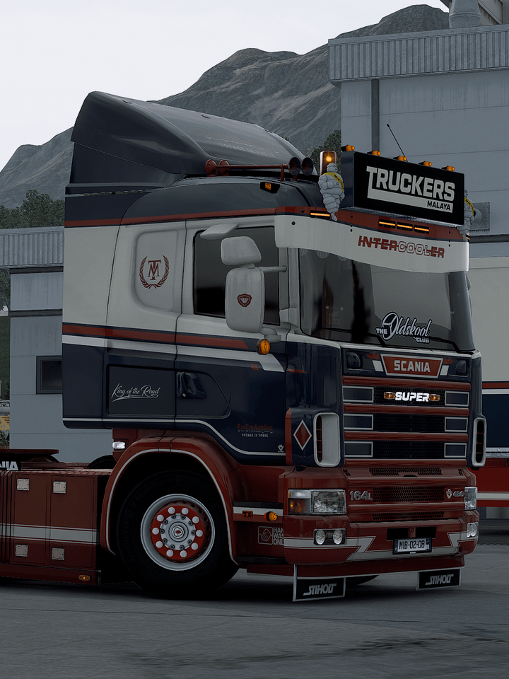 Early Access! ETS2 TM Scania RJL Skin Pack 4 - R4 R5 & R6 Changeable Multicolor Skin Pack + Schmitz Trailer Skin product image (2)