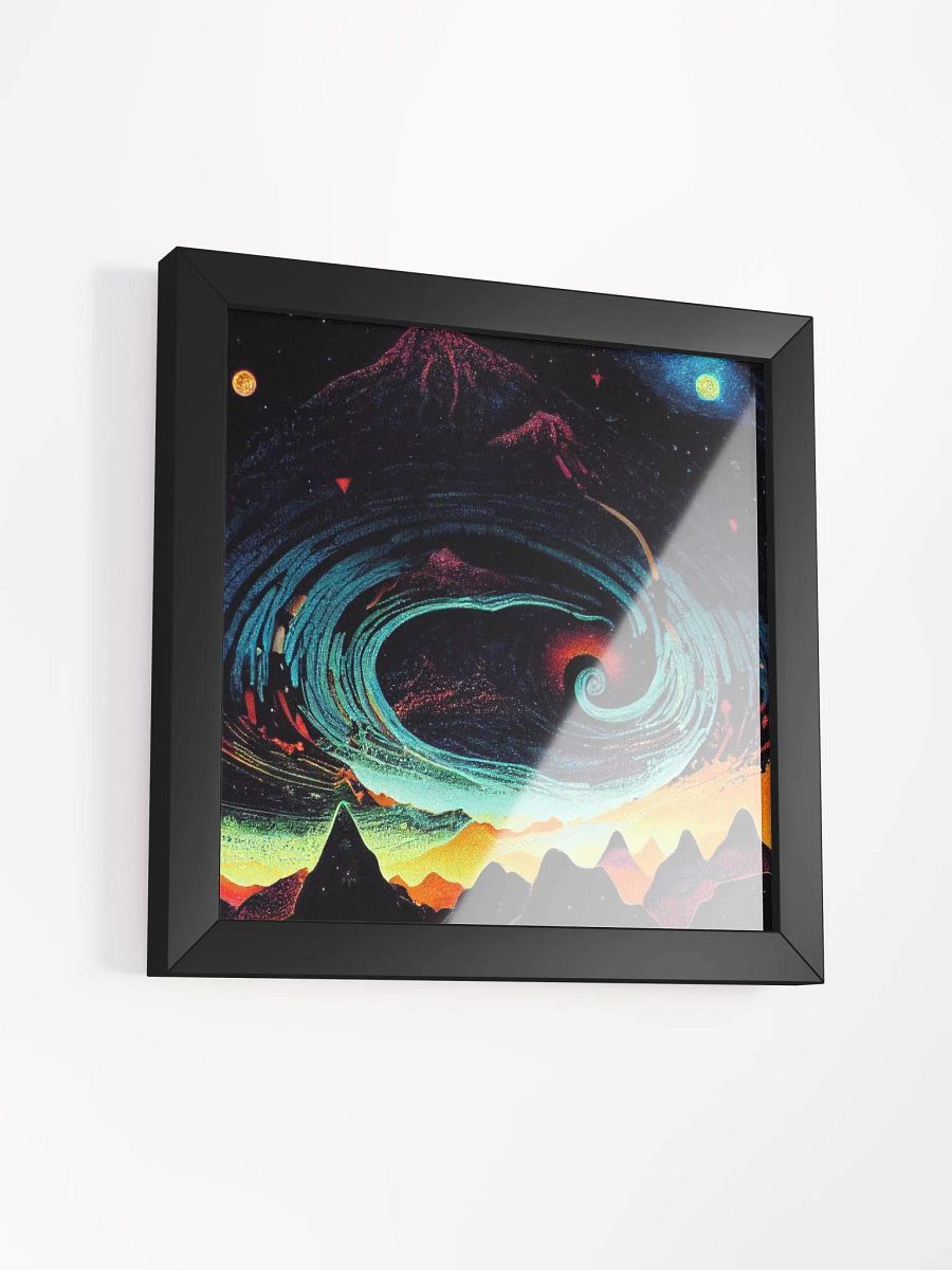 Vibrant Ayous Wood Framed Matte Poster product image (12)