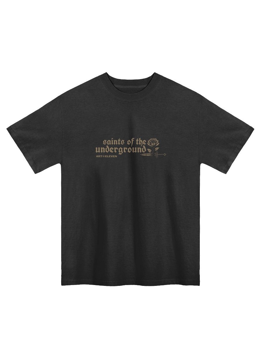 "Saints of the Underground" Tee: Wear Your Allegiance. 🌹🗡️ product image (1)