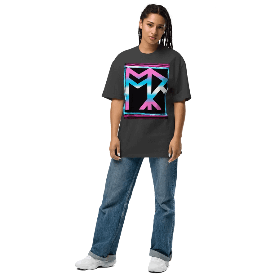 ToRk Rune Oversized Faded T-Shirt (Trans Tones) product image (10)