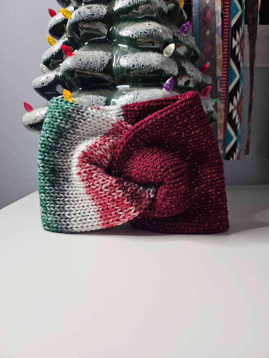 Yuletide/Mulberry Twinkle Ear Warmers product image (2)