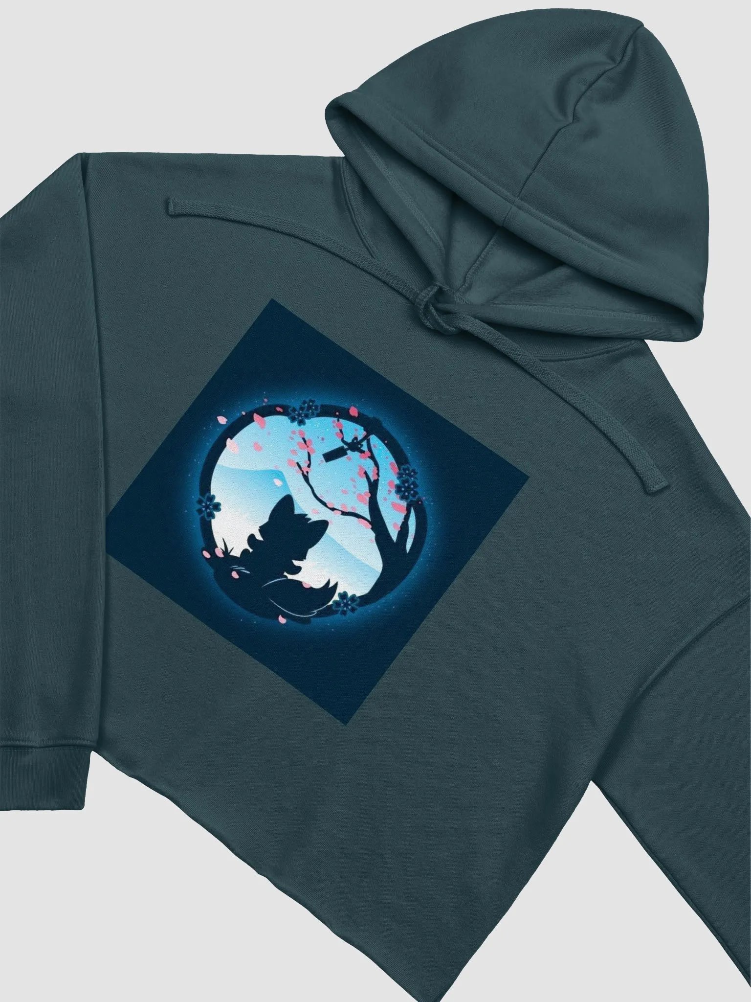 Dreamy Fox Crop Hoodie product image (27)