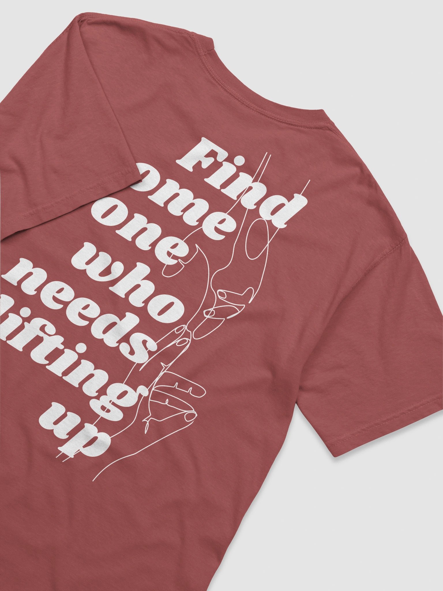 Find Some One Who Needs Lifting Red Tee product image (1)