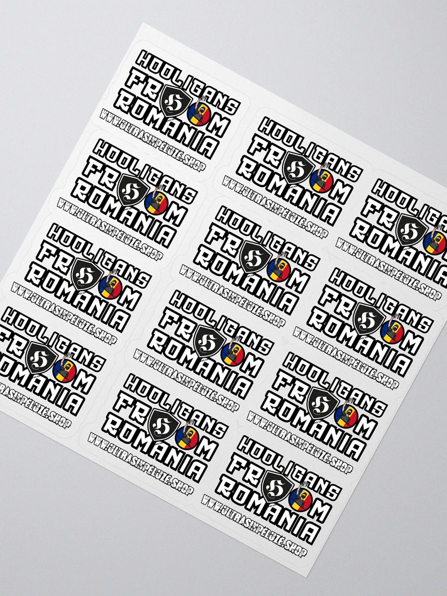Set 12 stickere Hooligans From Romania product image (2)