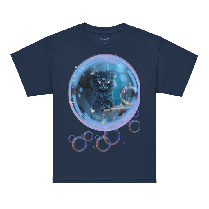 Bubble Cat Youth Sports Tee product image (1)
