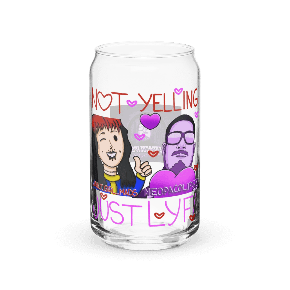 Not Yelling LYF Glass Cup product image (40)