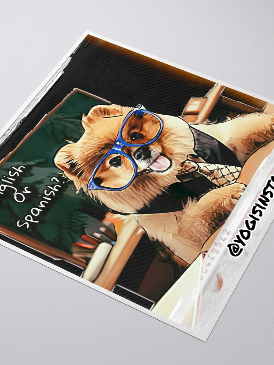 English or Spanish Sticker product image (9)