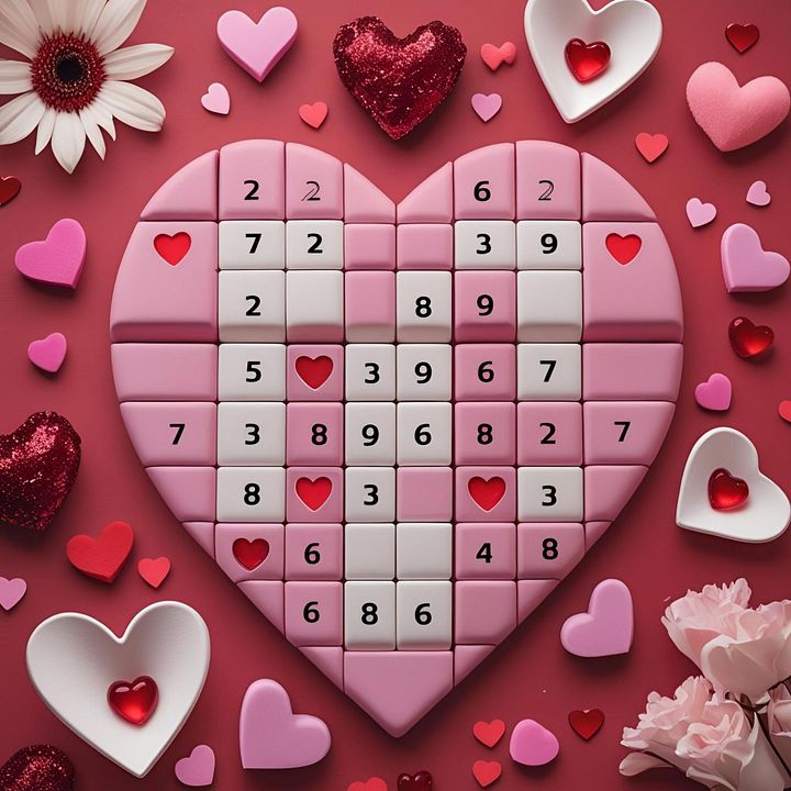 Heart to Solve: Valentine’s Day Sudoku for Smart Lovers product image (1)