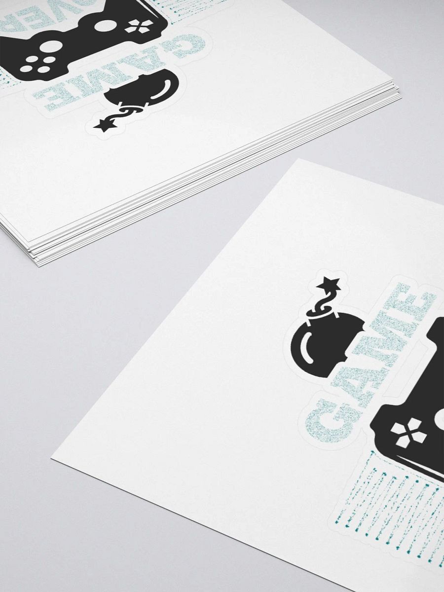 Game Over Controller and Cat Sticker Set product image (11)