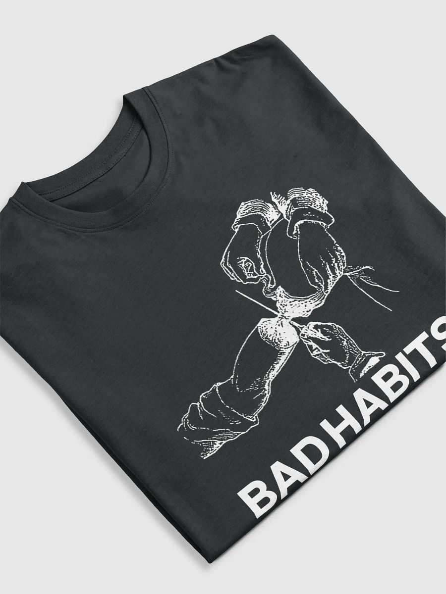 BAD HABITS - T-Shirt black product image (2)