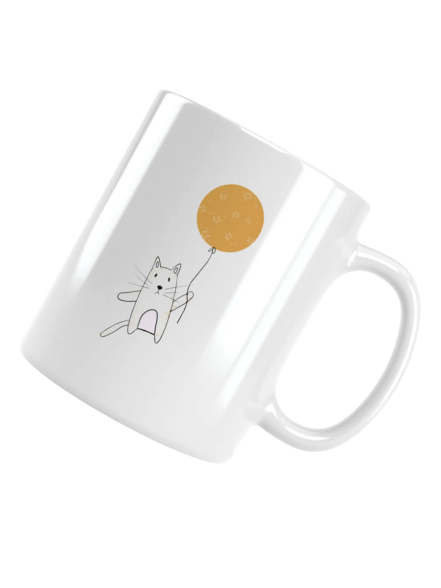 Cat With Balloon Mug product image (2)