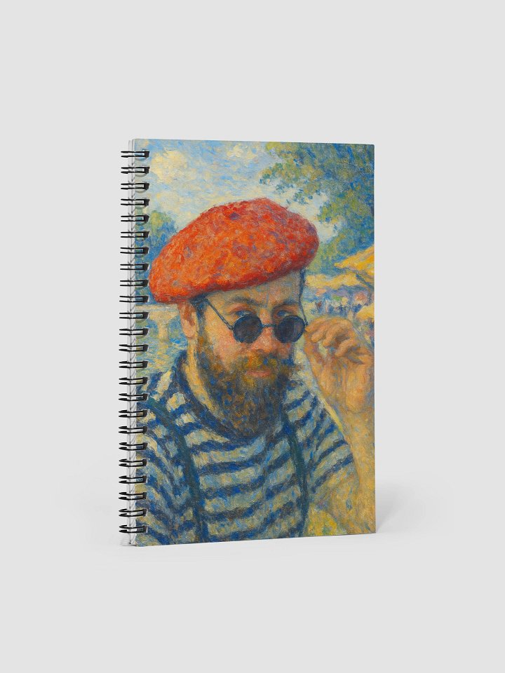 Frenchman Ace - NOTEBOOK (5.5" x 8.5") product image (1)