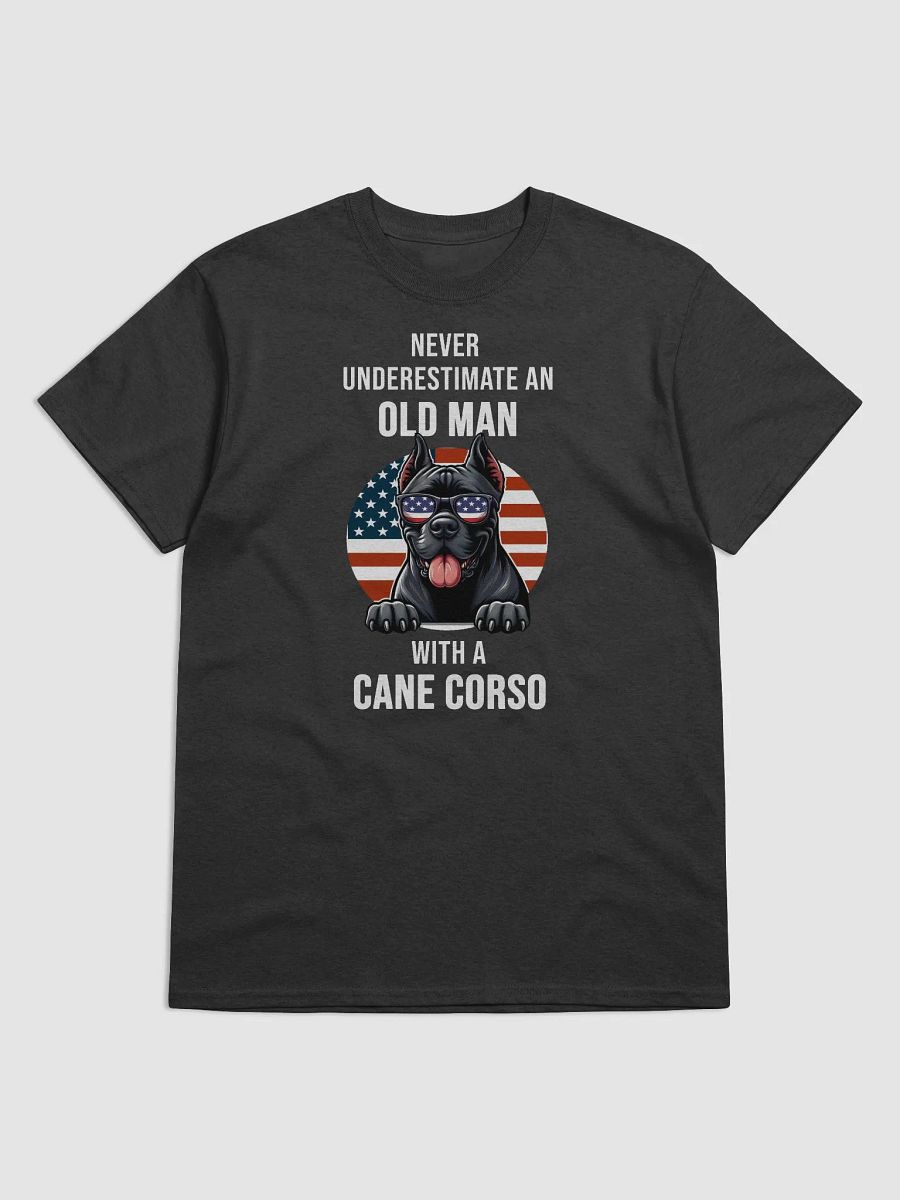 Never Underestimate an Old Man with a Cane Corso T-Shirt product image (1)