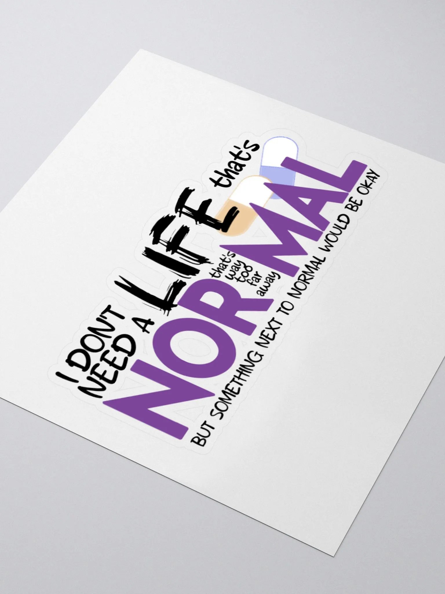 Something Next to Normal (sticker) product image (3)