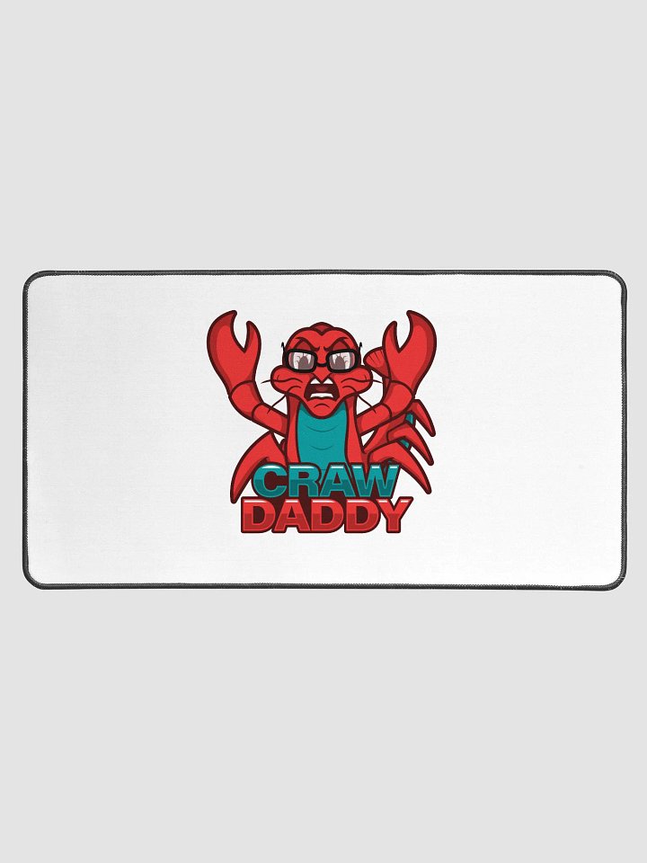CrawDaddy Deskmat (White) product image (1)