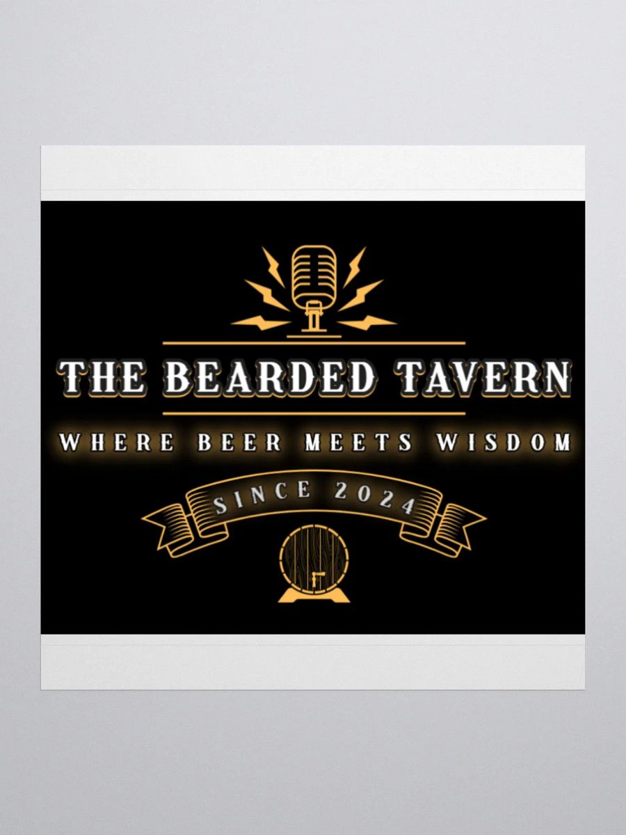 TheBeardedTavern Sticker product image (1)