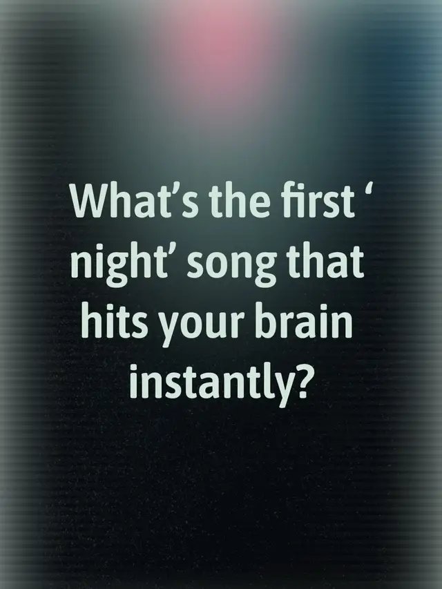 Songs with ‘NIGHT’ in the title only! No cheating - no ‘midnight’ unless it slaps hard enough to count. Chaos Army - build the ultimate after-dark playlist right here. 🔥 #RKBDLife #ChaosArmy #NightAnthems #ExistLoudly #BadDecisionClub 