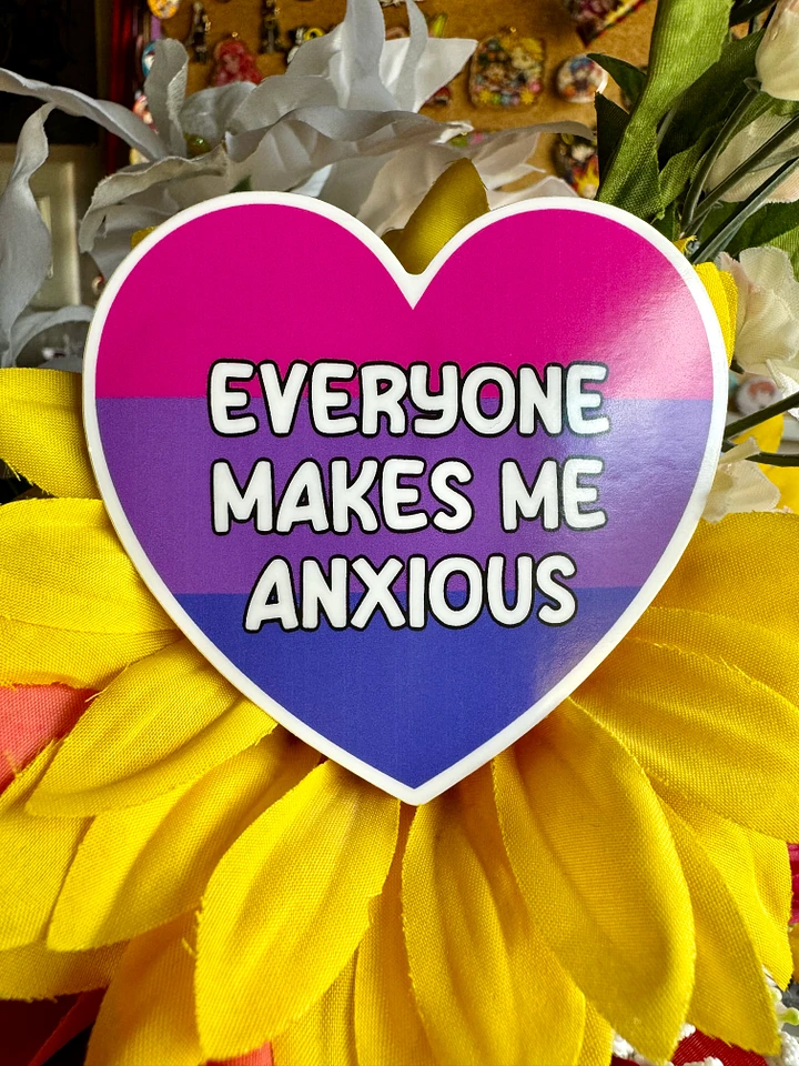 Everyone Makes Me Anxious Sticker product image (1)