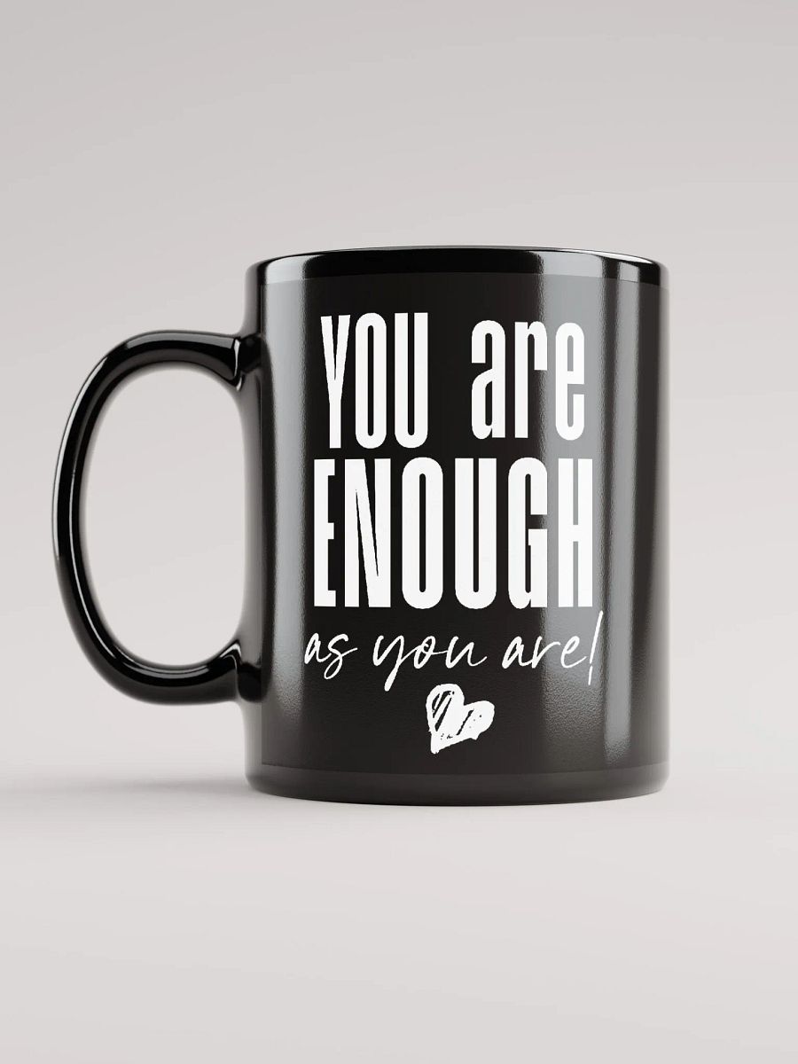 You are Enough Mug - black product image (11)