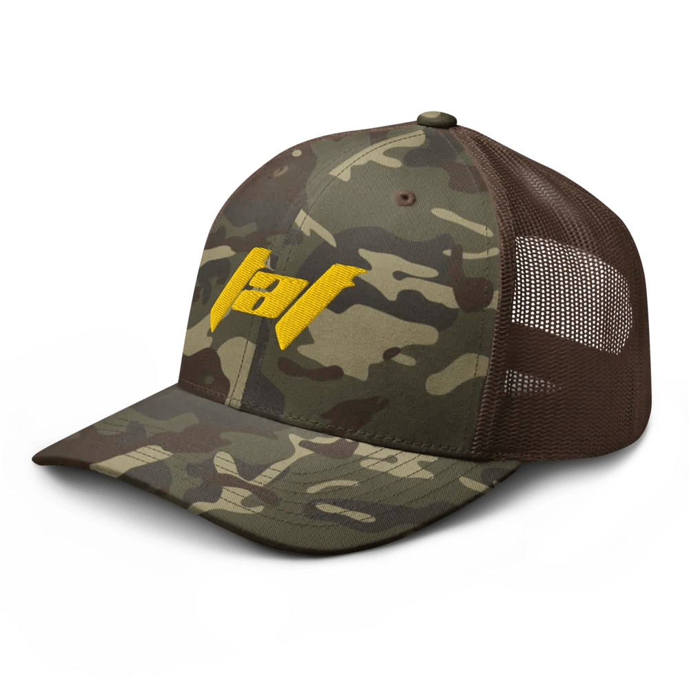 Gold TAF Logo, Camo Snapback product image (8)