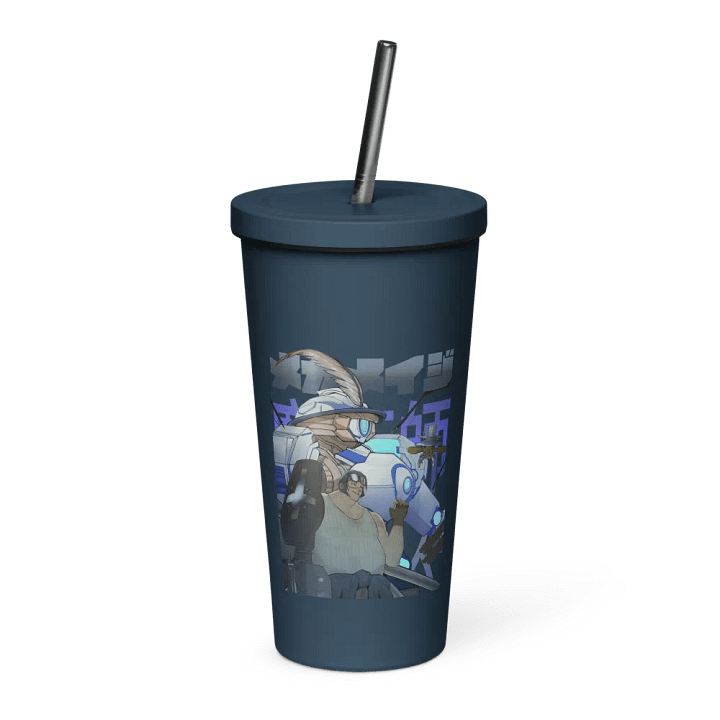 Mecha Mage: Titan Refreshed - Insulated Tumbler w/ Straw product image (1)
