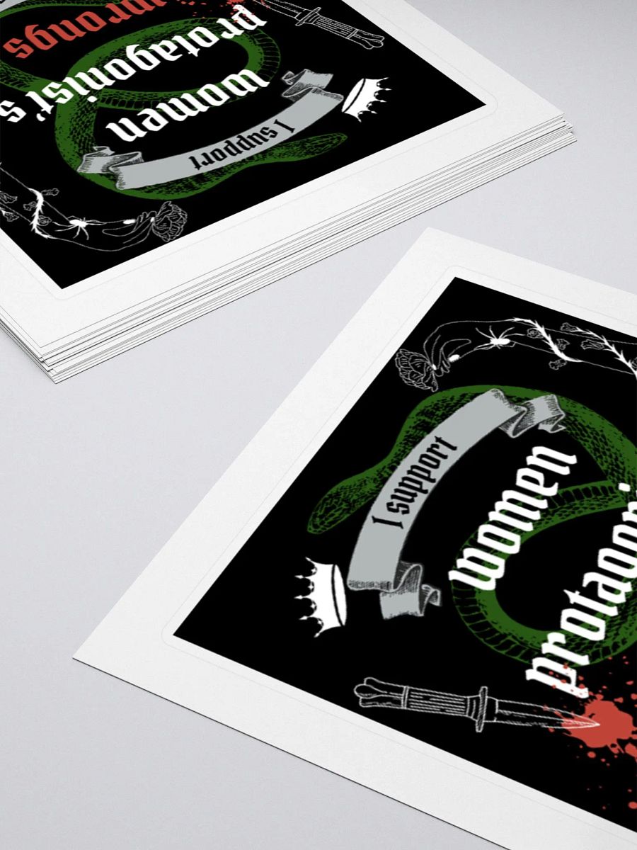 Rebellious Protagonist Empowerment: They Had It Comin' Sticker product image (11)