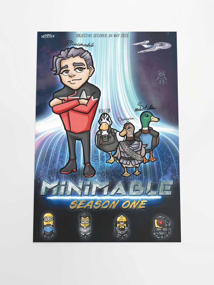 Minimable Season One Poster 12" x 18" product image (1)
