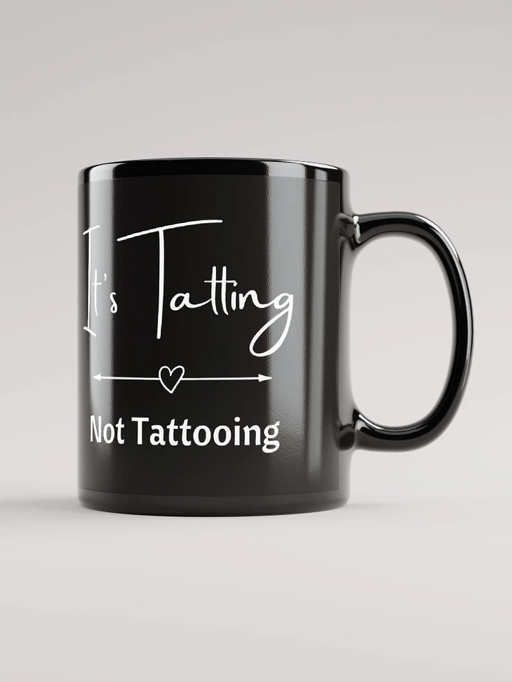 Tatting (not tattooing) mug (left side) product image (1)
