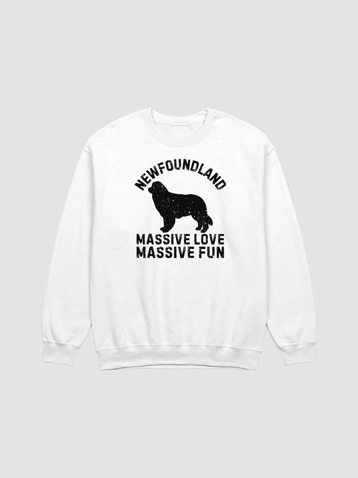 Newfoundland Dog Art Sweatshirt – Soft and Artistic product image (5)